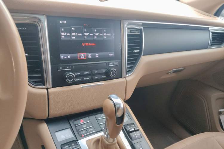 Used Porsche Macan 2017 Macan 2.0T Audio And AC Panel