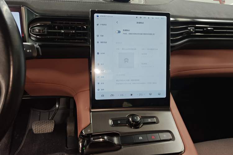 Used Nio EC6 2020 465 km Sport Edition Audio And AC Panel