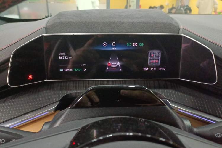 Used Zeekr 001 2022 Ultra-Long Range Single-Motor WE Version Instrument Cluster