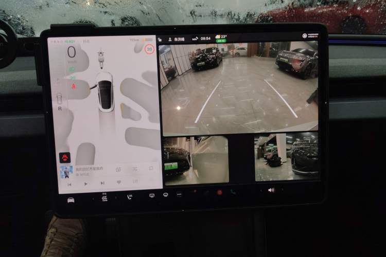 Used Tesla Model 3 2025 Rear-Wheel-Drive Version Audio And AC Panel