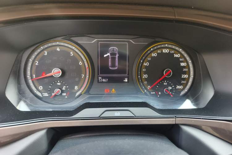 Used Volkswagen Tharu 2019 280TSI Two-Wheel Drive Luxury Edition China V Standard Instrument Cluster