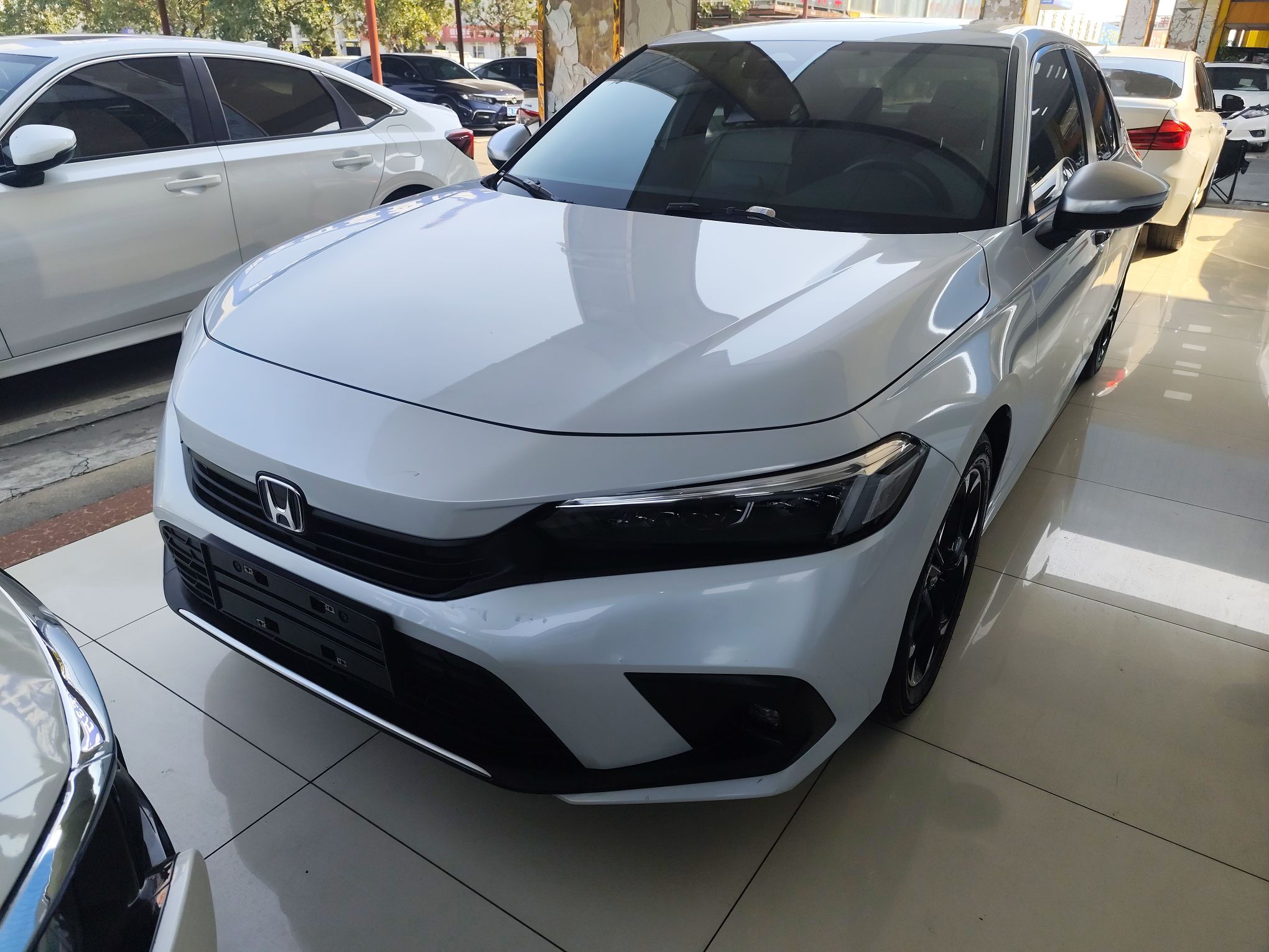 تحت مقدمة السيارة