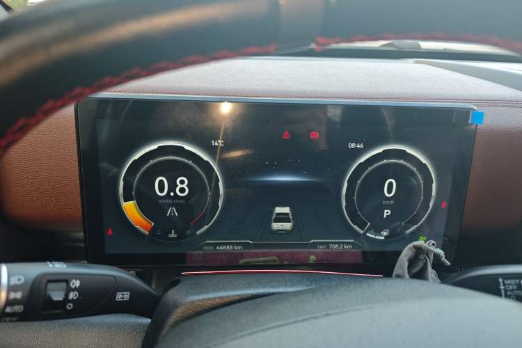 Used JMC DaDao 2023 Fly-Jiang 2.3T Diesel Automatic 4x4 Extreme Edition Instrument Cluster