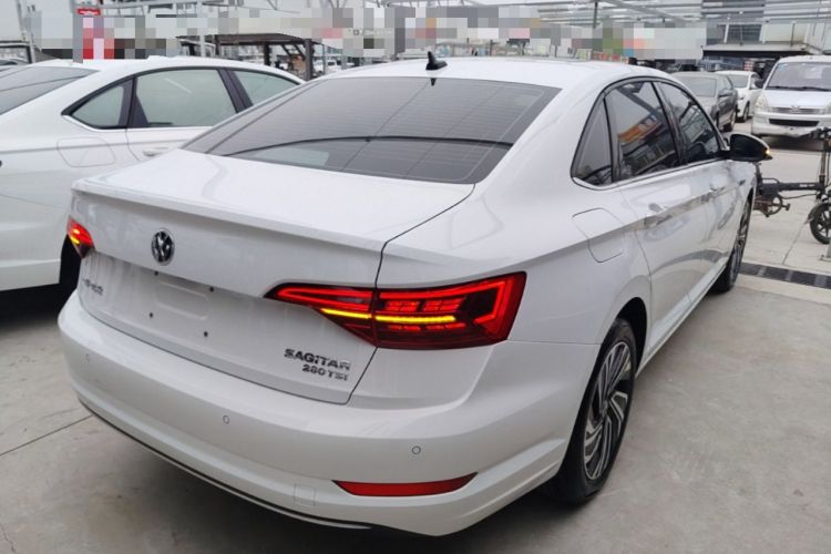 Used Volkswagen Sagitar 2021 280TSI DSG Excellence Edition Rear Right 45 Deg