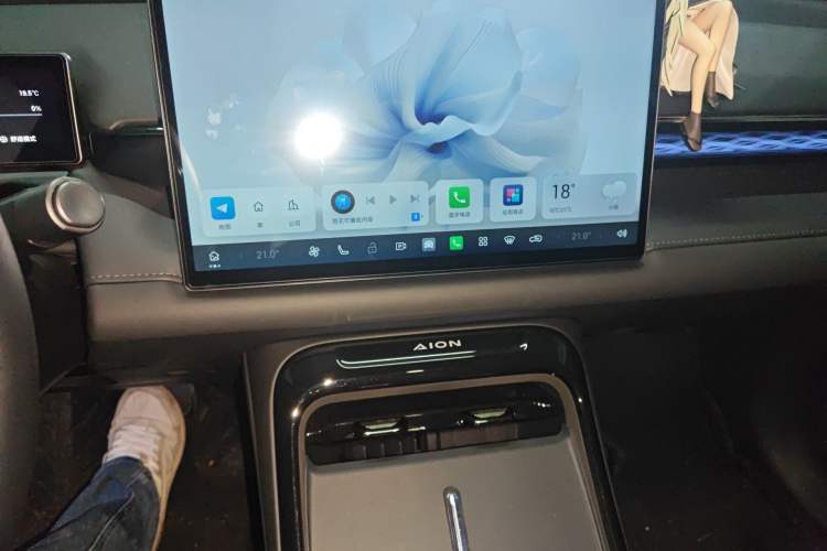 Used AION V 2024 Aion Tyrannosaurus 520 Intelligent Premium Edition Audio And AC Panel