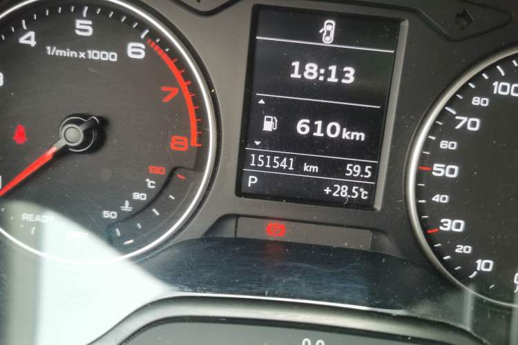 Used Audi A3 2015 Sportback 35 TFSI Millionth Anniversary Intelligent Leading Model Odometer Close Up