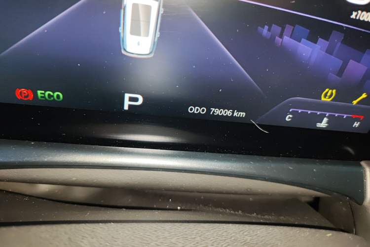 Used JETOUR X70 PLUS 2022 1.5T CVT Mountain 7-Seater Odometer Close Up