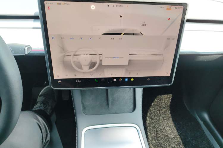 Used Tesla Model Y 2024 Rear-Wheel-Drive Version Audio And AC Panel