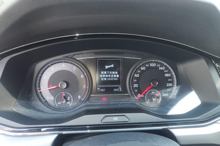 Used Volkswagen Lamando 2019 280TSI DSG Comfort Edition China VI standard Instrument Cluster