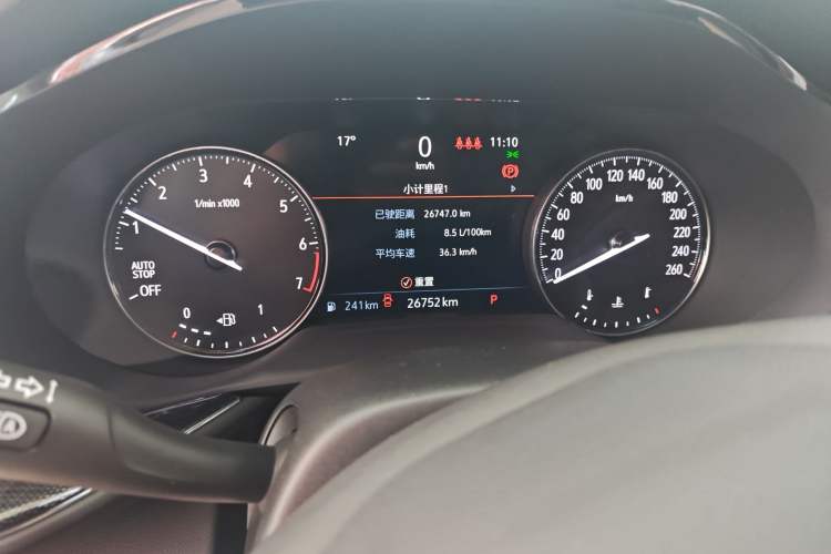 Used Buick Envision 2023 Encore Plus 652T Five-Seat Luxury Model Instrument Cluster