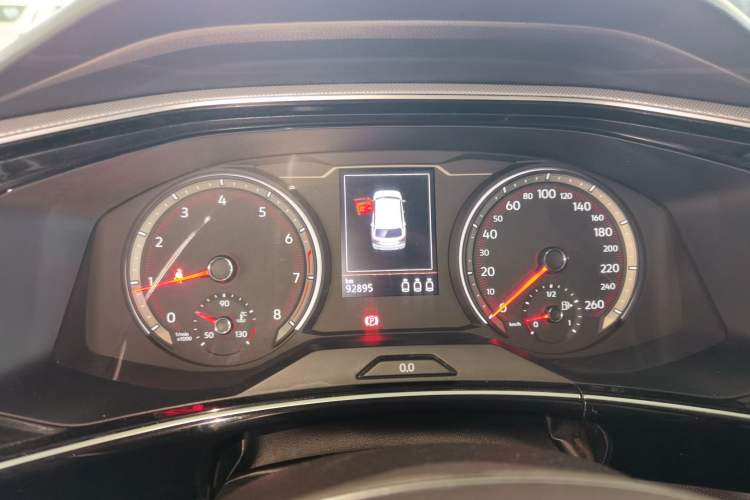 Used Volkswagen Tayron 2020 330TSI Two-Wheel Drive Luxury Smart Connectivity Version Instrument Cluster