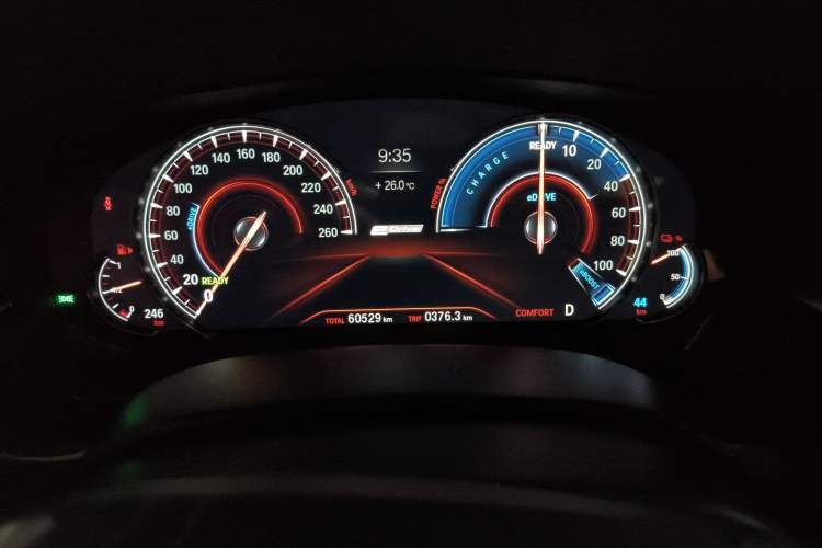Used BMW 5 Series New Energy 2018 530Le Luxury Package Instrument Cluster