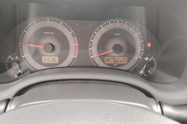 Used Toyota Corolla 2011 1.6L Automatic GL Odometer Close Up