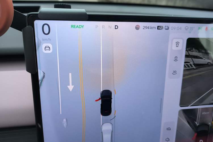 Used ONVO L60 2025 Model—60 kWh Rear-Wheel-Drive Version Instrument Cluster