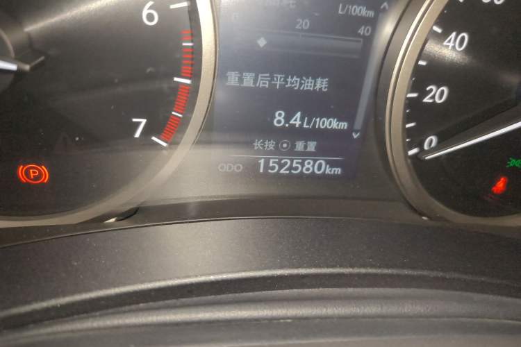 Used Lexus NX 2016 200 All-Wheel Drive FENGSHANG Version Odometer Close Up