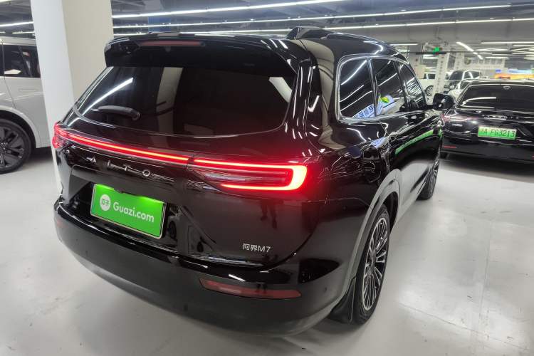 Used Hima AITO M7 2024 1.5T Intelligent Driving 4WD Max Edition 5 Seats Rear Right 45 Deg