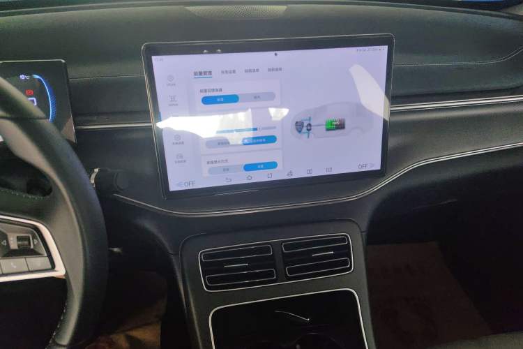 Used BYD Destroyer 05 2024 HONOR Edition DM-i 55KM Luxury Model Audio And AC Panel