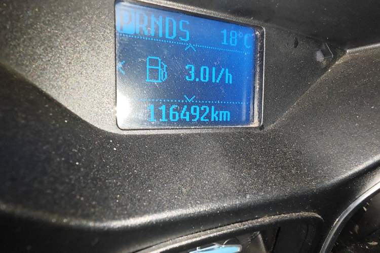 Used Ford Focus 2012 Hatchback 1.6L Automatic Fashion Edition Odometer Close Up