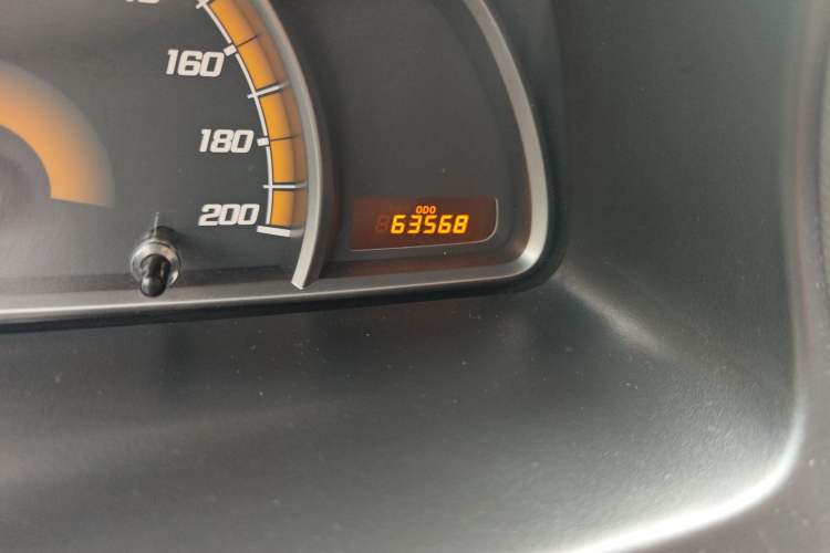 Used Chevrolet Sail 2013 Sedan 1.4L Manual - Youyi Happiness Edition Odometer Close Up