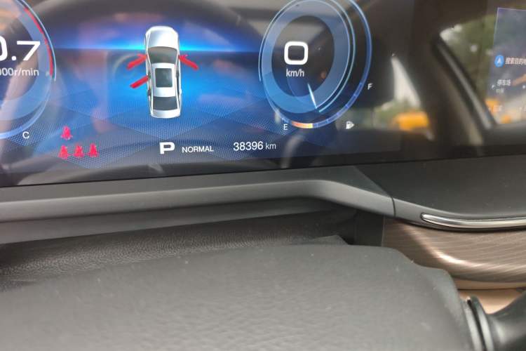 Used GAC Trumpchi GA6 2019 270T Automatic Prestige Edition Odometer Close Up