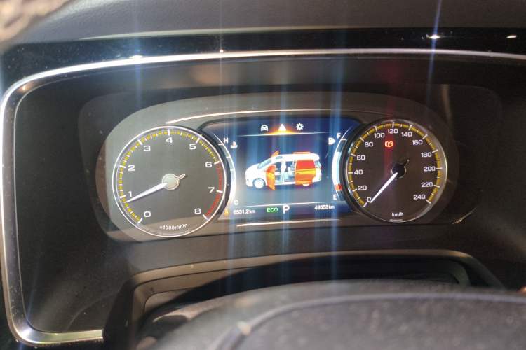 Used GAC Trumpchi M8 2021 Lingxiu Series 390T Deluxe Edition Instrument Cluster