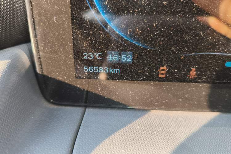 Used Leapmotor T03 2021 400 Luxury Edition Odometer Close Up