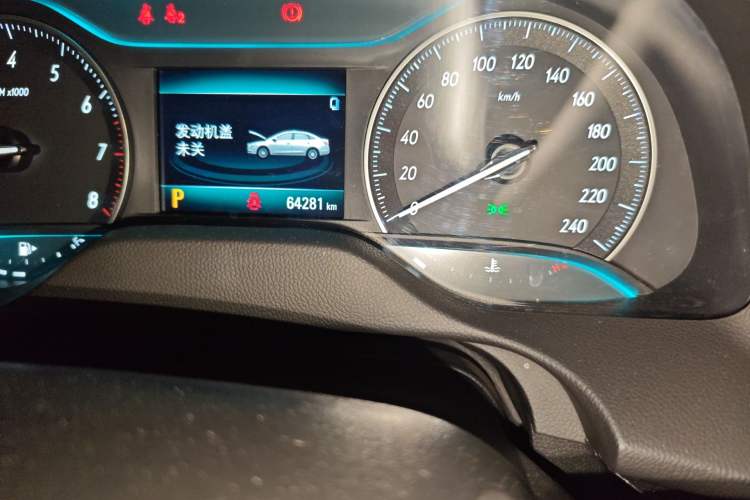 Used Buick GT 2021 Revised Version Flagship 1.5L Automatic Elite Edition Odometer Close Up