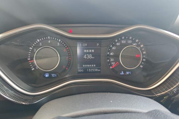 Used BAIC Off-Road BJ20 2016 1.5T CVT Luxury Model Odometer Close Up