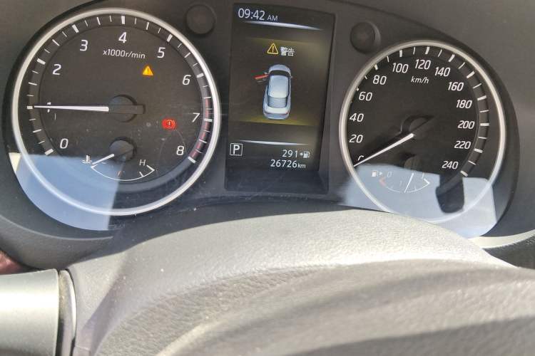 Used Nissan Lannia 2020 1.6L CVT Smart Connect Smart Cool Edition Odometer Close Up