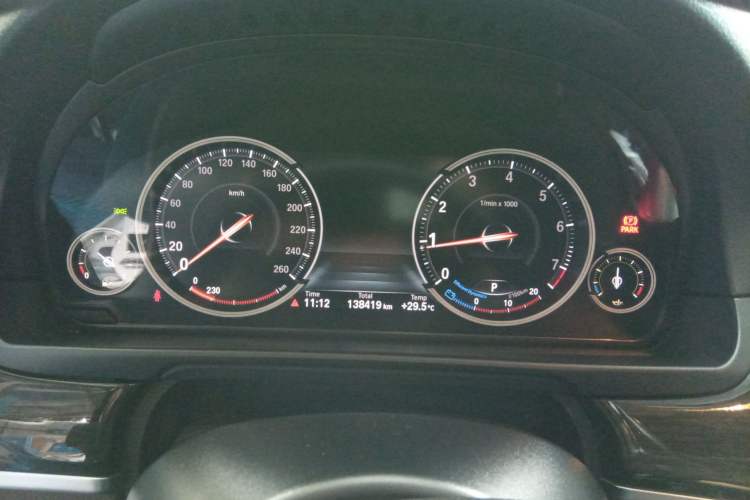 Used BMW 5 Series 2017 525Li Luxury Design Package Instrument Cluster