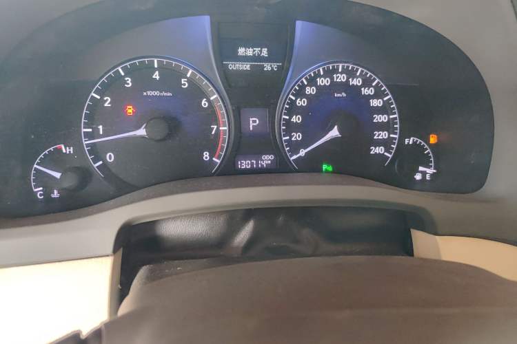 Used Lexus RX Classic 2013 270 Elite Edition Odometer Close Up