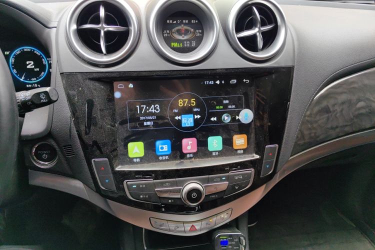 Used BYD Tang New Energy 2015 2.0T Four-Wheel-Drive Flagship Model Audio And AC Panel