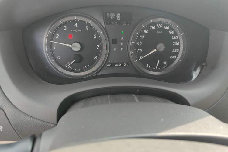 Used Lexus ES 2006 350 Luxury Edition Odometer Close Up