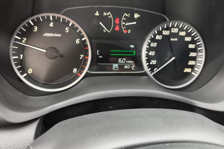 Used Nissan Sylphy 2024 Classic 1.6XL CVT Luxury Edition Odometer Close Up