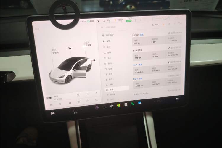 Used Tesla Model 3 2019 Standard Range Rear-Wheel Drive Upgraded Version (60 kWh)