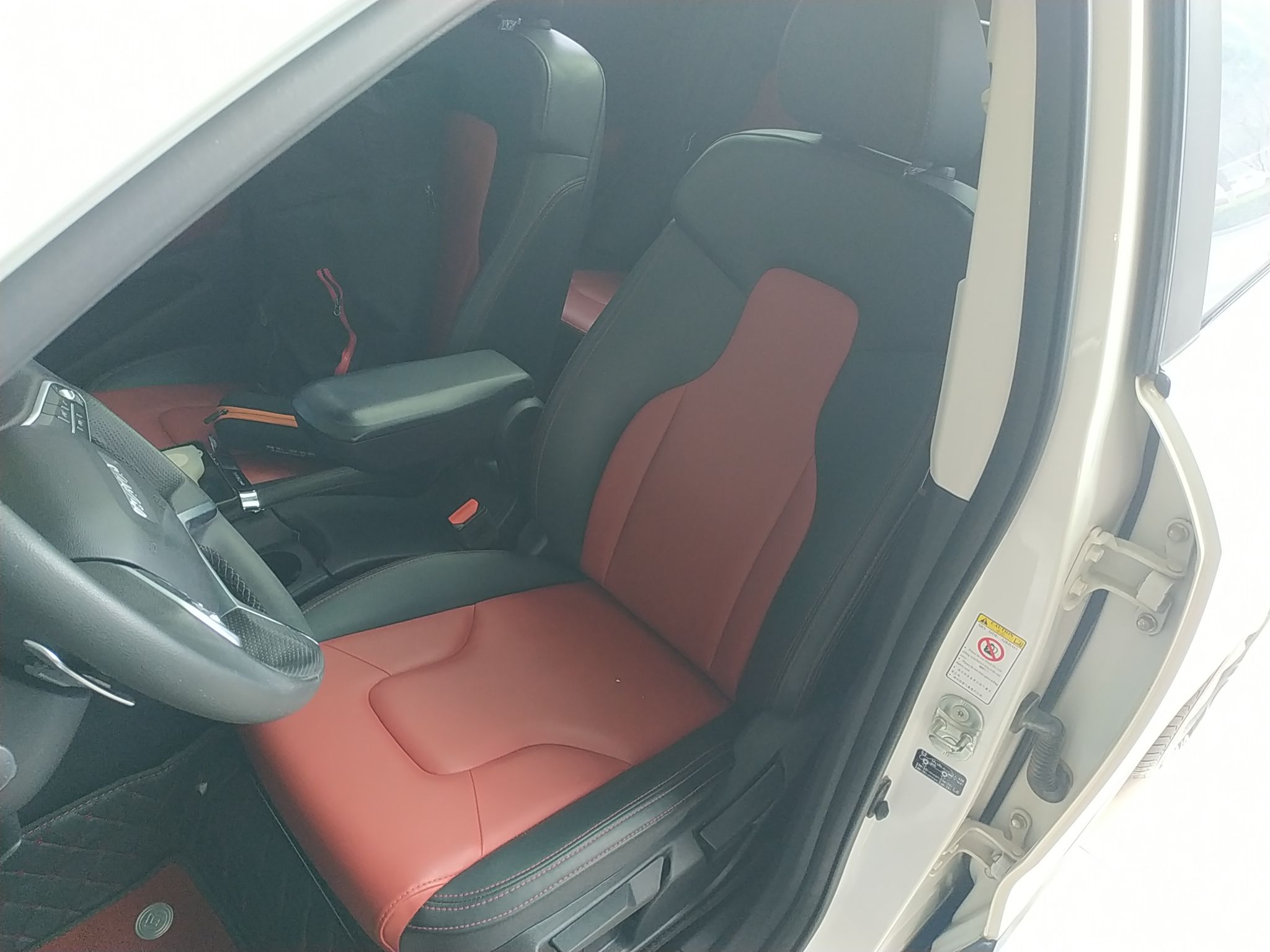 Avant de la voiture