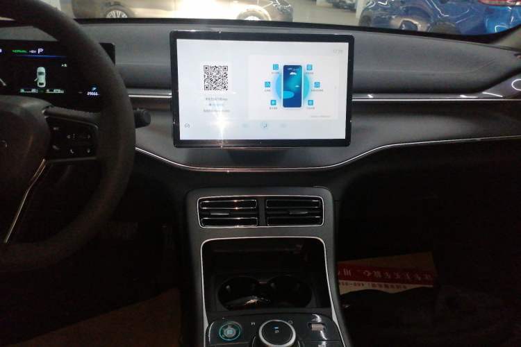 Used BYD Destroyer 05 2024 HONOR Edition DM-i 55KM Luxury Model Audio And AC Panel