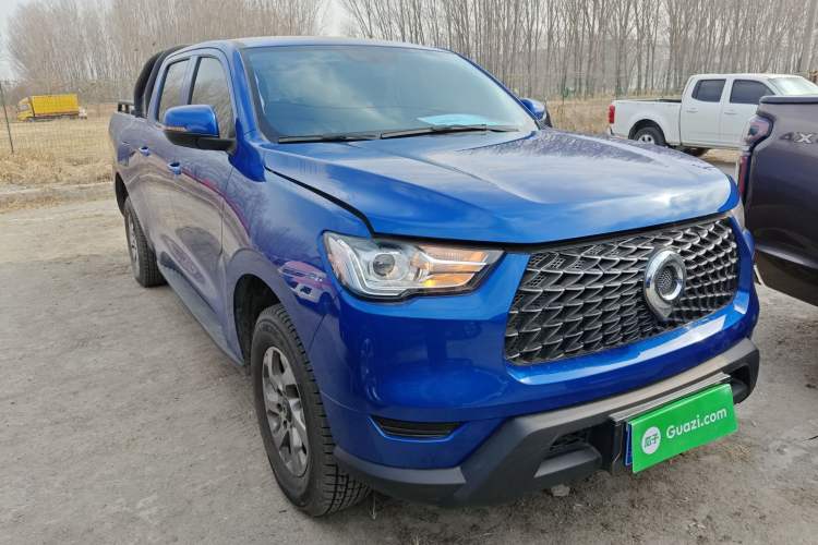 Used Great Wall Poer 2021 2.0T Commercial Version Automatic Diesel 4x4 Elite Long-Box GW4D20M