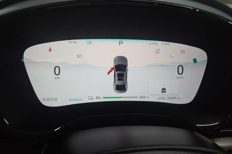 Used BYD Han 2024 EV Glory Edition 605KM Front-Wheel-Drive Premium Model
