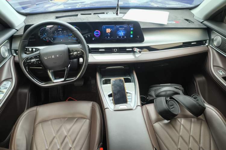 Used Chery Tiggo 8 PRO 2022 390T All-Wheel-Drive Ocean Edition 5 Seats Center Console