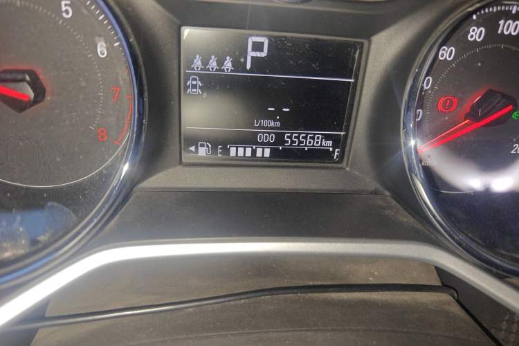 Used Chevrolet Cavalier 2020 Redline 325T Automatic Xinshang Edition Odometer Close Up