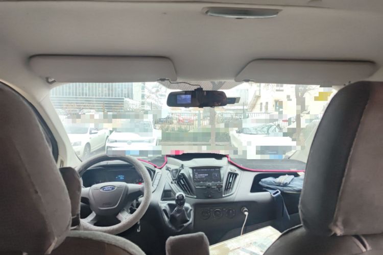 Used Ford Transit 2017 2.0T Diesel Multi-Purpose Commercial Vehicle Short Wheelbase Low Roof China V Standard
