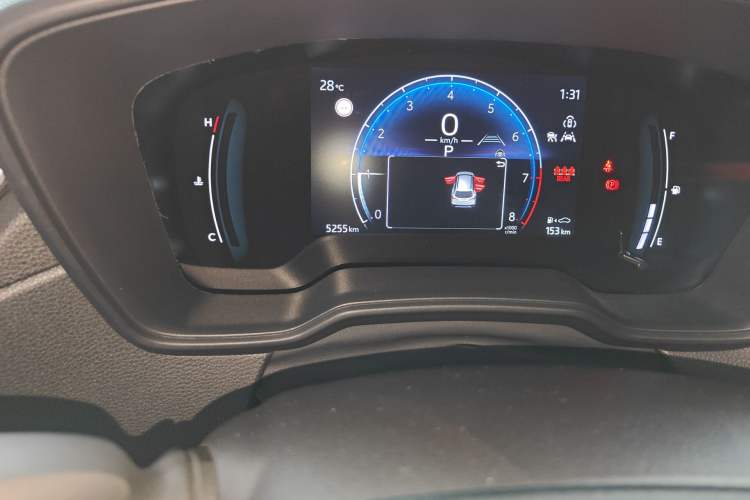 Used Toyota Corolla Cross 2024 2.0L Flagship Edition Odometer Close Up