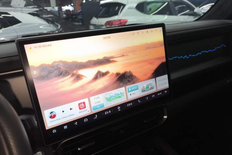 Used JETOUR Shanhai Traveler C-DM 2024 C-DM 208KM Mountain & Wilderness Edition Audio And AC Panel