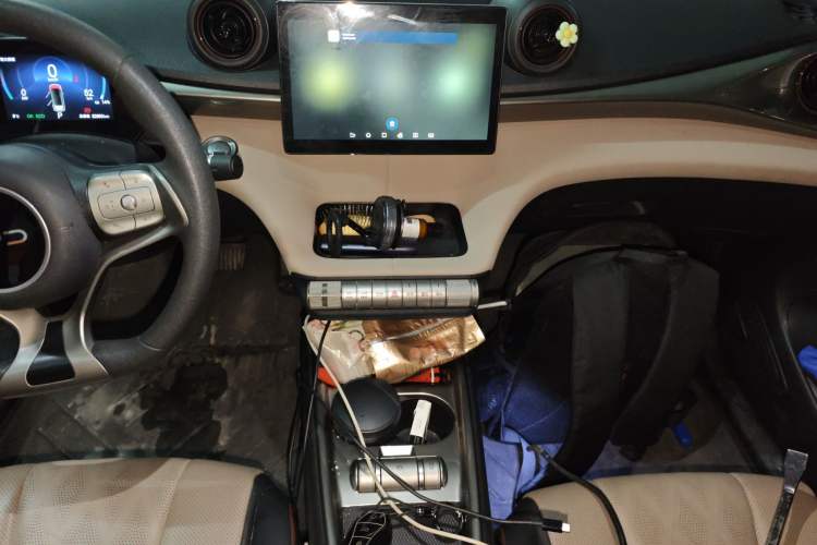 Used BYD Dolphin 2024 Honor Edition 420km Freedom Version Audio And AC Panel