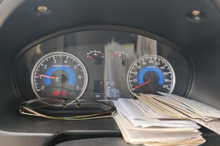 Used Dongfeng Fengon 330 2014 1.3L Manual Utility Version DK13-07 Instrument Cluster