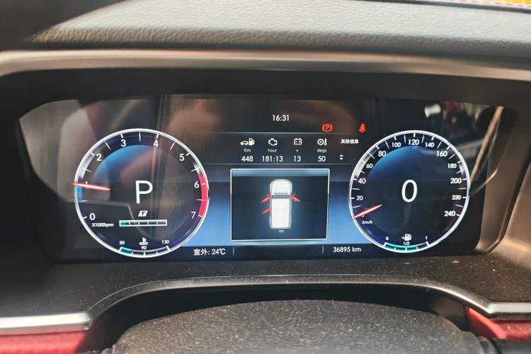 Used BAIC Off-Road BJ40 2019 PLUS 2.3T Automatic Four-Wheel Drive Premium Edition China VI Instrument Cluster