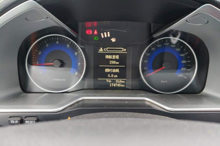 Used Geely Auto Emgrand 2016 Hatchback RS 1.5L Manual - Upward Edition Instrument Cluster
