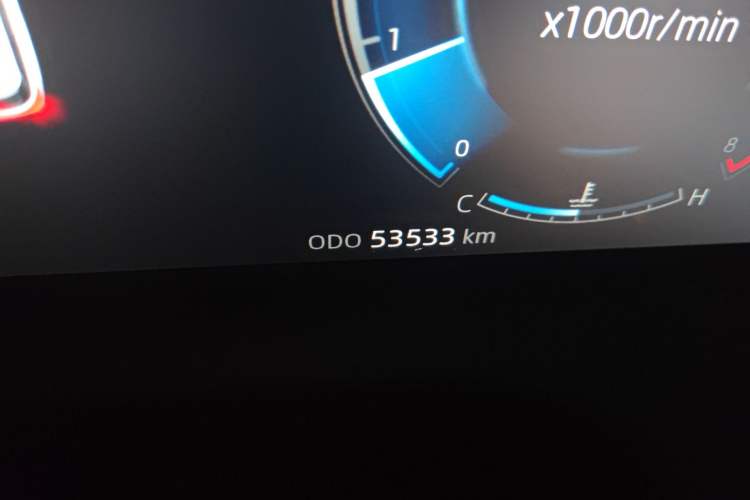 Used CHANGAN CS75 PLUS 2022 2nd Generation 1.5T Automatic Prestige Version Odometer Close Up