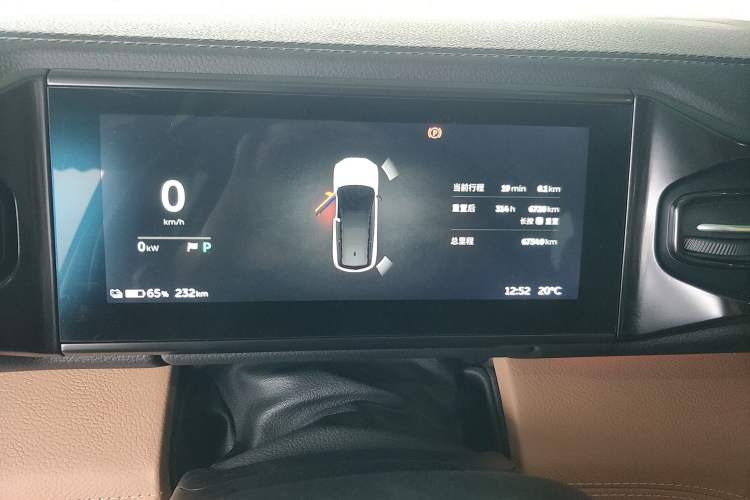 Used Nio ES8 2018 355 km Base Version 7-Seater Edition Instrument Cluster